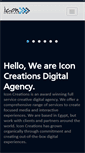 Mobile Screenshot of icon-creations.com